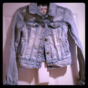 *MUDD* DISTRESSED* Jean jacket* NWOT*